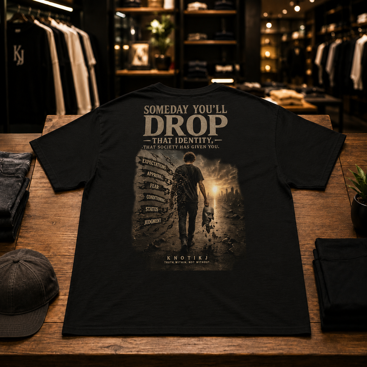 KnotikJ — Someday You’ll Drop That Identity Tee